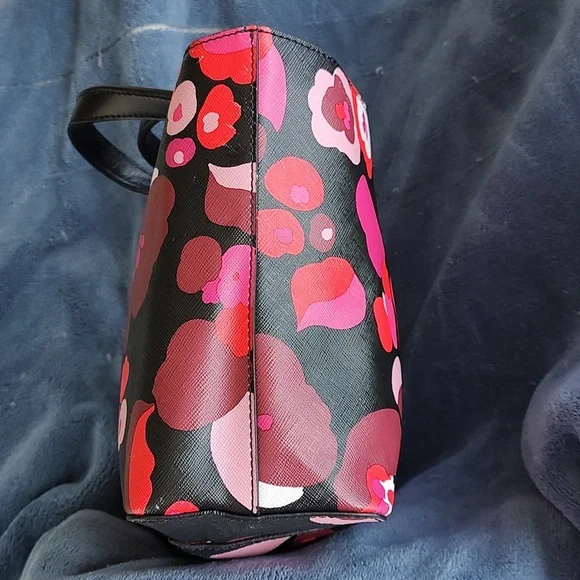 Kate Spade Grant Street Juno grainy vinyl leather trim mini tote. - Picture 5 of 15